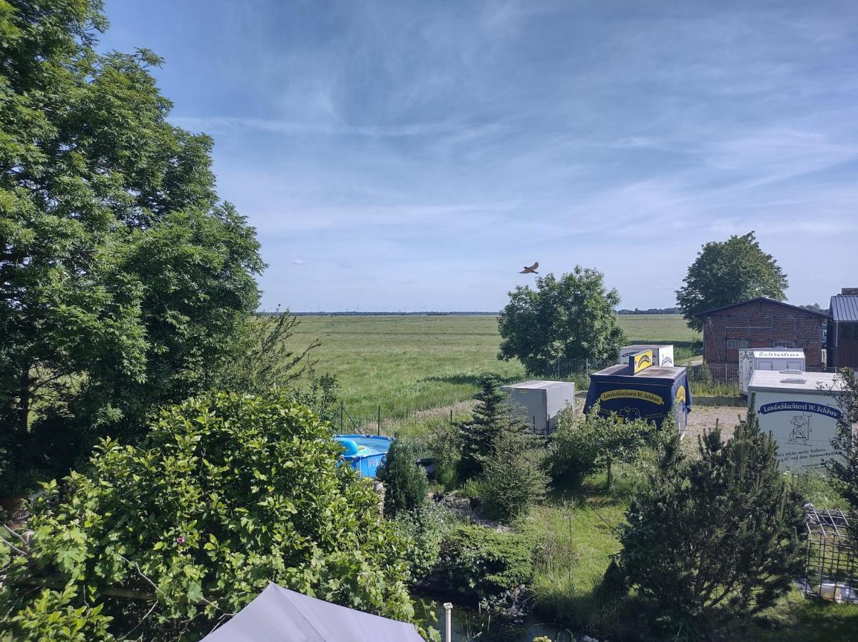 Ferienwohnung Nixe Sandstedt エクステリア 写真